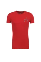T-shirt CALVIN KLEIN JEANS червен